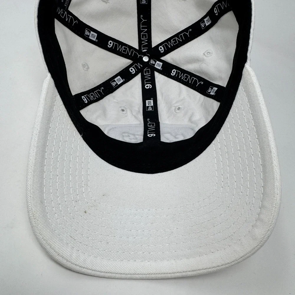 New York Jets NFL New Era 9Twenty Adjustable Strapback Hat Cap White Women's